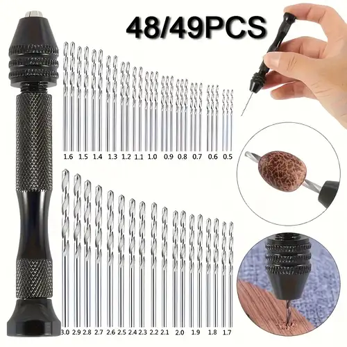 Punte Micro Per Trapano, Punte Mini Per Bigiotteria (10 Pz) – Il Mercante Di Sogni • Specialisti Di Bigiotteria Fai Da Te - Foto 5