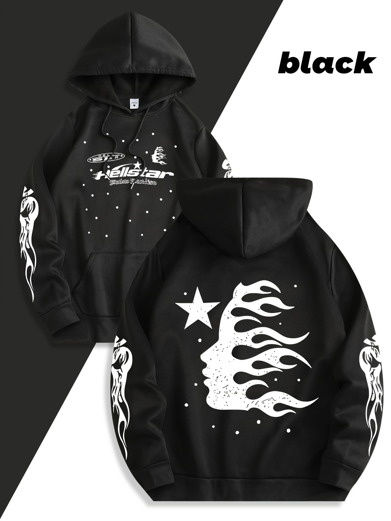 y2k hoodie men sold on Temu United States