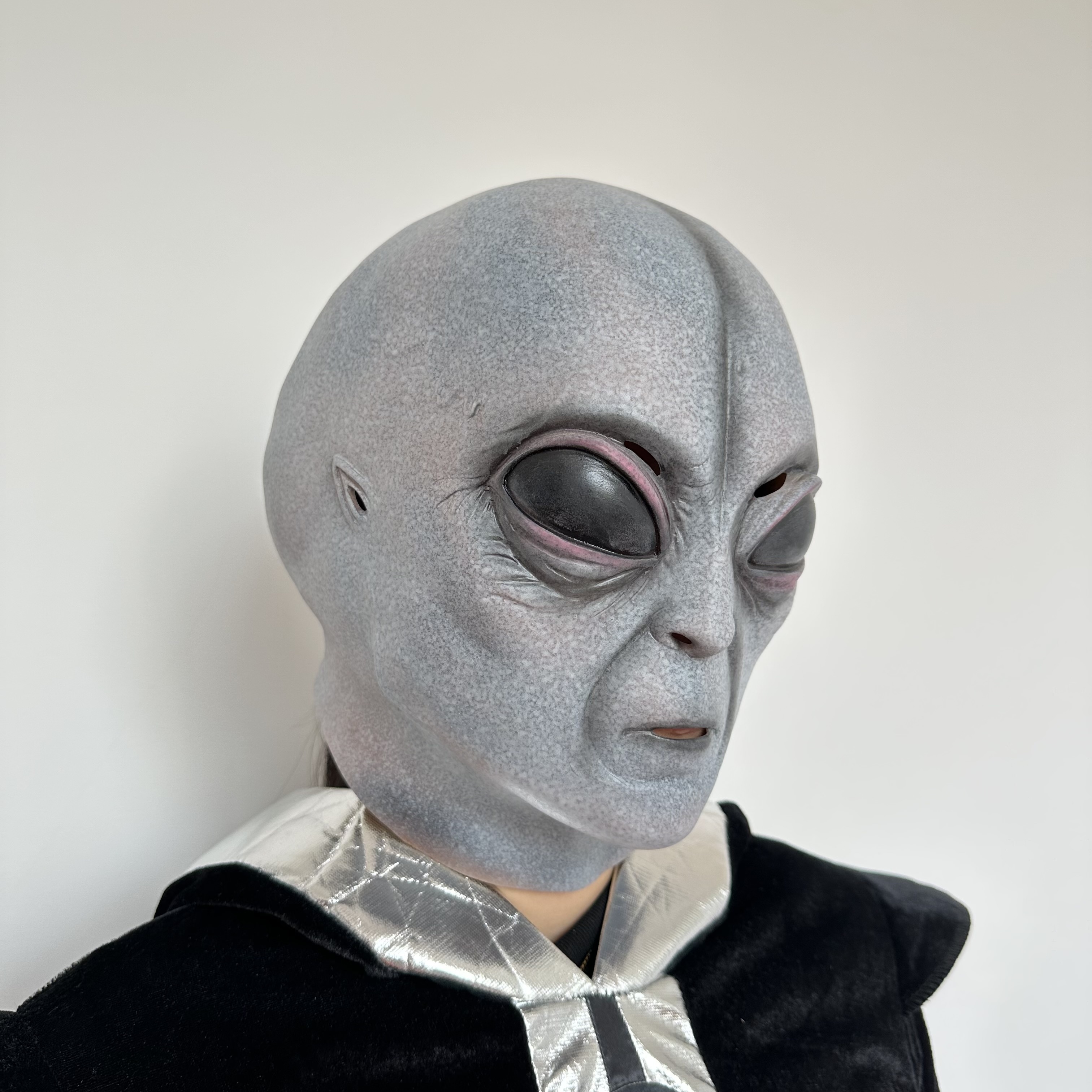 Realistic Alien Face Masks Extraterrestrial Encounter Prank - Temu