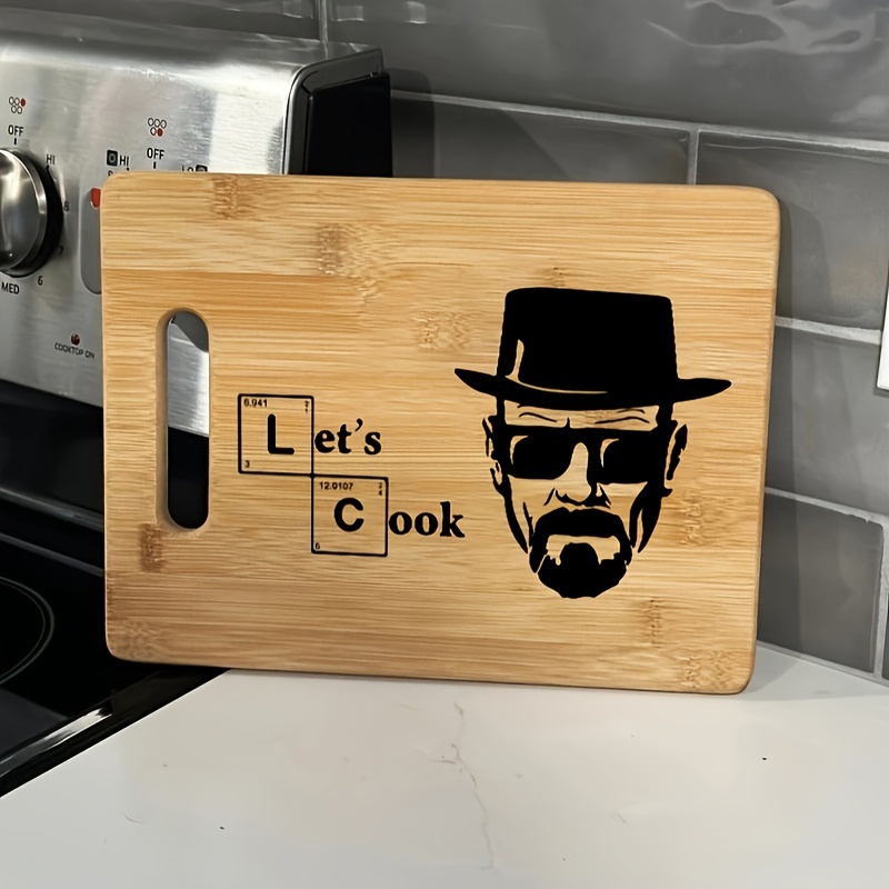 

Funny Bamboo Cutting Board For Men - Laser Engraved, Cheese & Kitchen Decor, Ideal Christmas Gift For