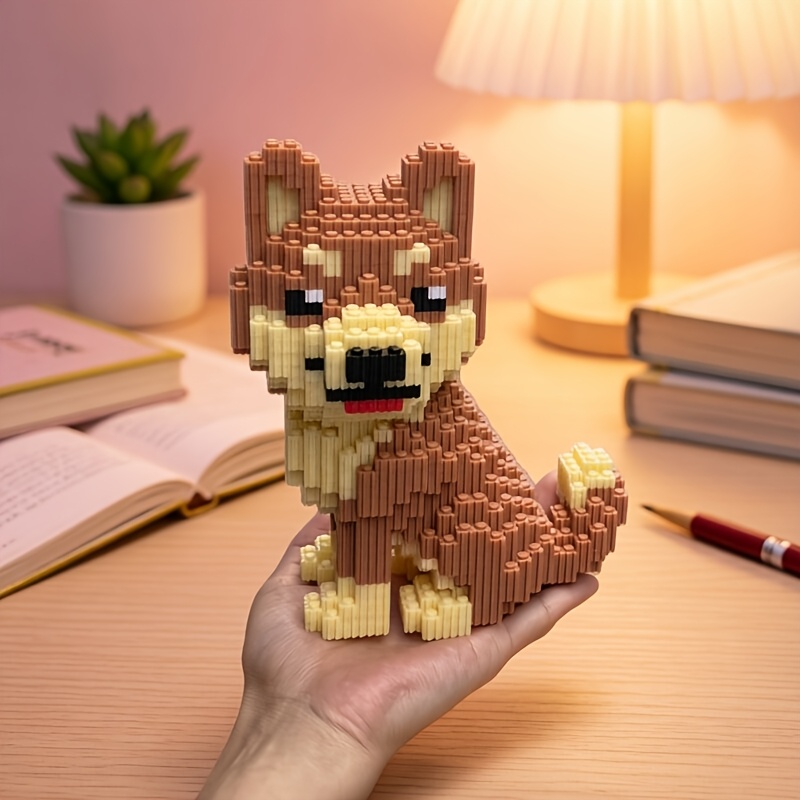 Educational Building Blocks Small Dog, Creative Toy