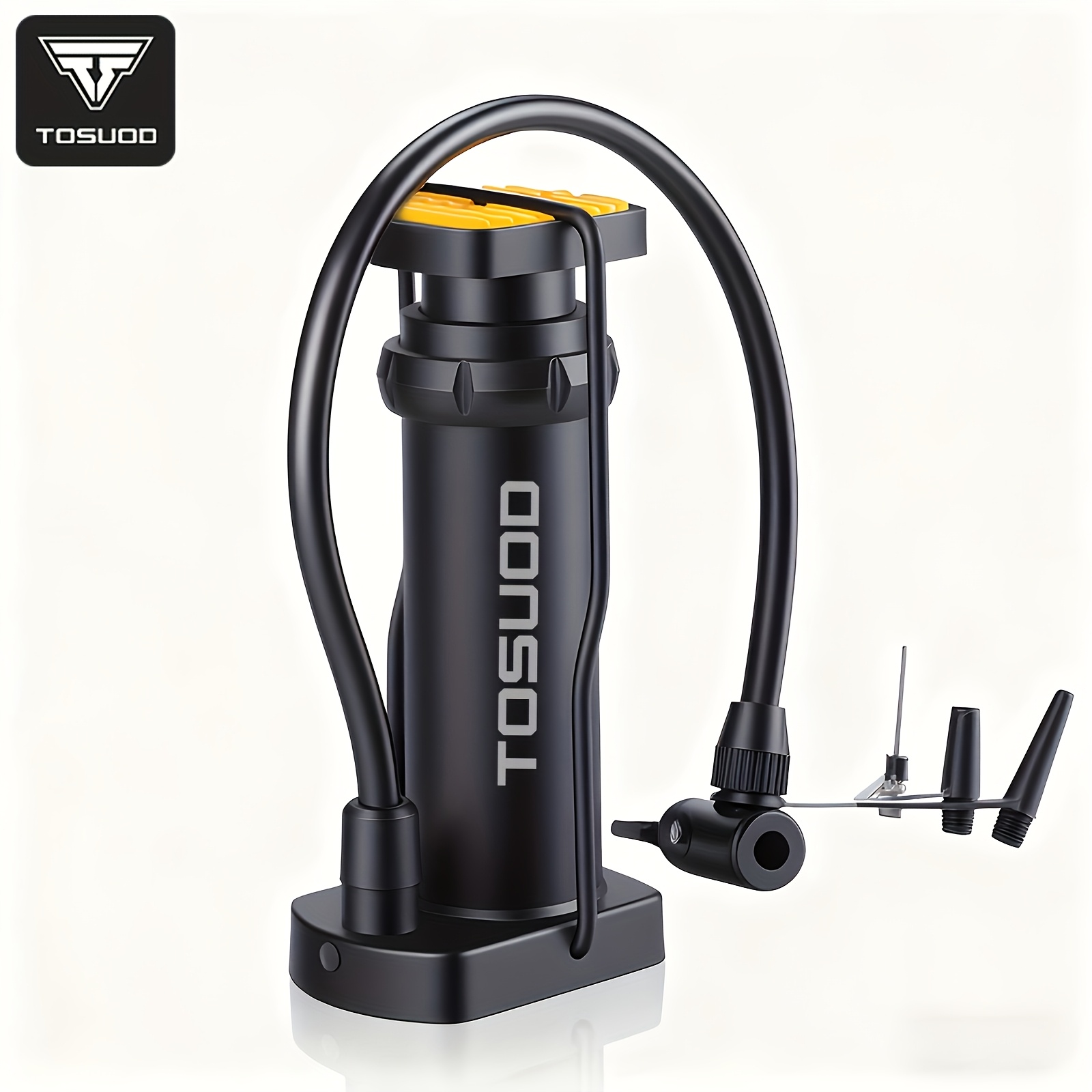 E-shop TOSUOD Fußpumpe Fahrrad Haushalt Universal Hochdruck-Luftpumpe Elektrische Batterie Auto Motorrad Basketball Tragbarer Inflator Automatische