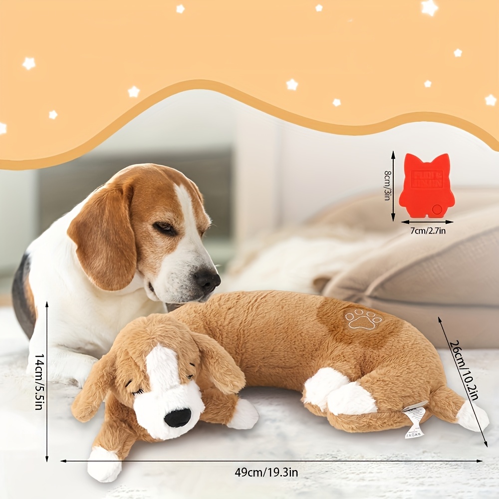 large dog heartbeat toy plush pet toy comfortable Temu Philippines