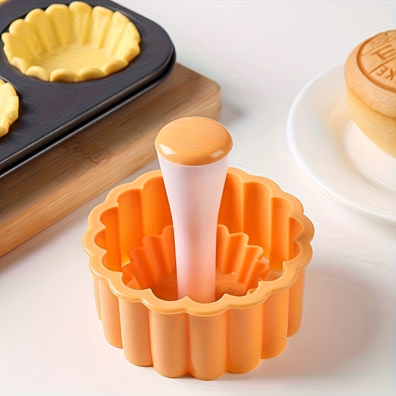 

Tart Shell Molds, Pastry Dough Tamper Kit Fruit Pie Maker Flower/ Cookies Biscuit Cutter Baking Tool For Making Cupcake Muffin, Pies, Cheesecakes And Desserts