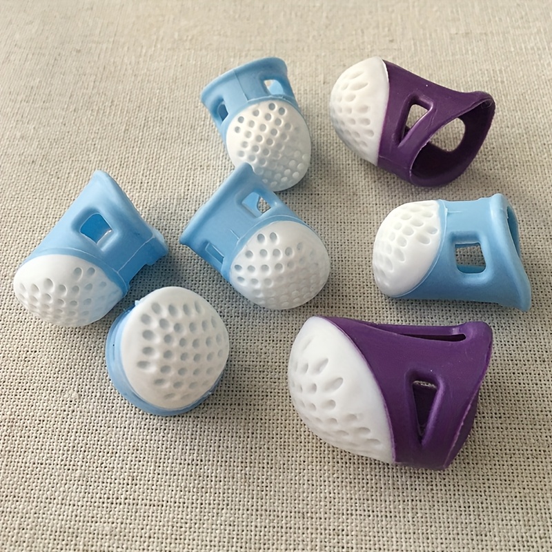 3pcs/1set Sewing Thimble Set - Durable and Sturdy, Adjustable Sizes for Embroidery and Needlework