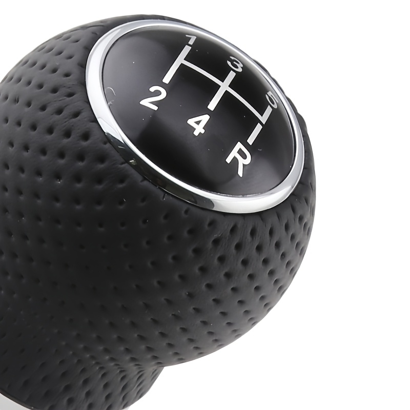 JDM Aluminum Silver Round Ball Manual Gear Stick Shift Knob