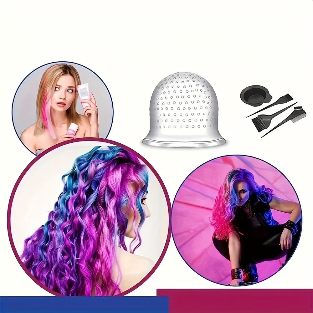 Gatuida Cappello Per Colorare Capelli In Silicone Riutilizzabile - Foto 9
