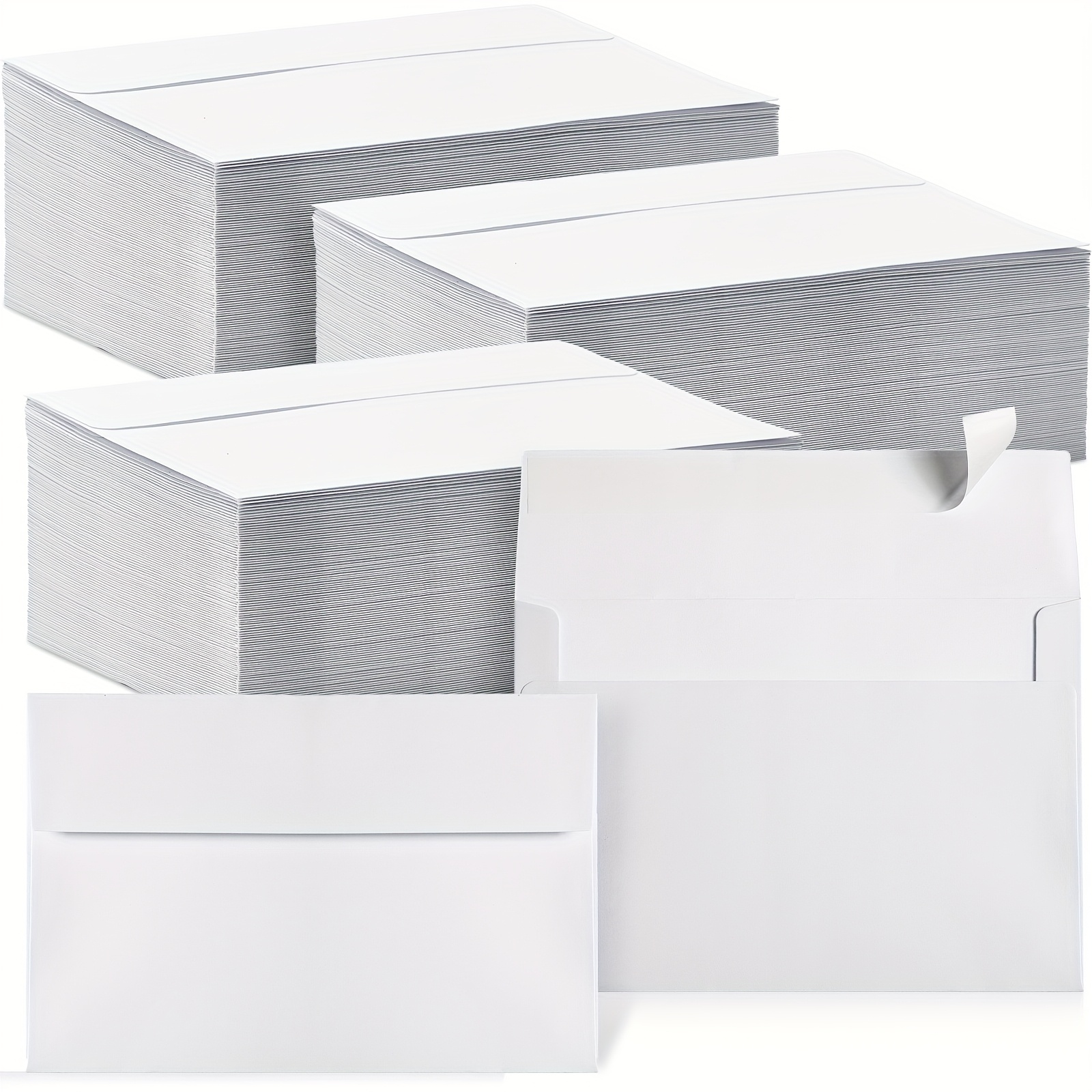 white envelopes sold on Temu United States