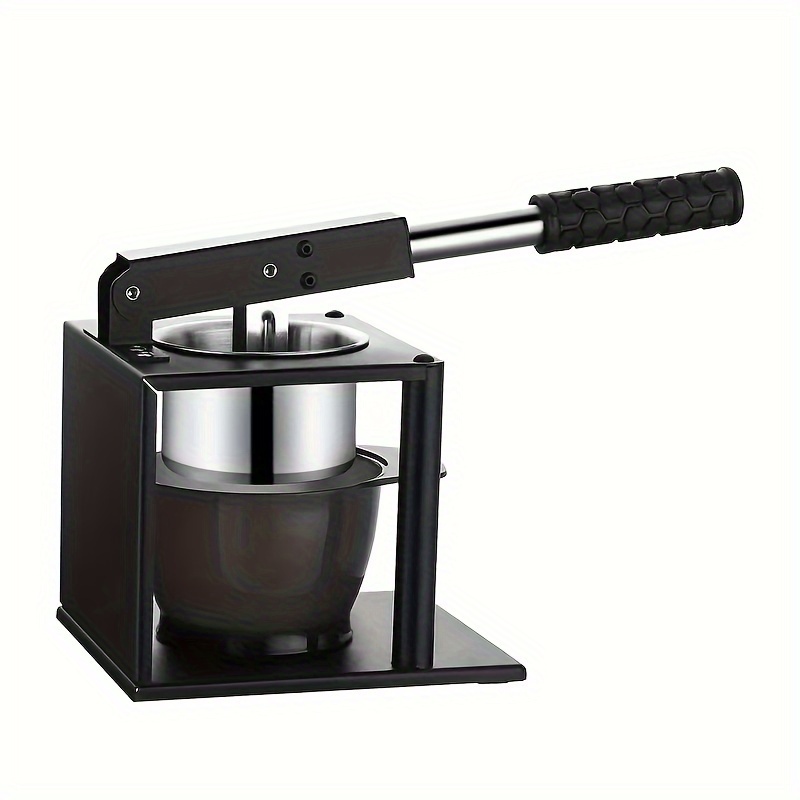 3 piece stainless steel manual juicer set commercial grade hand press extractor for fresh lemon squeezer pomegranate watermelon press kitchen tool with large capacity bowl details 5