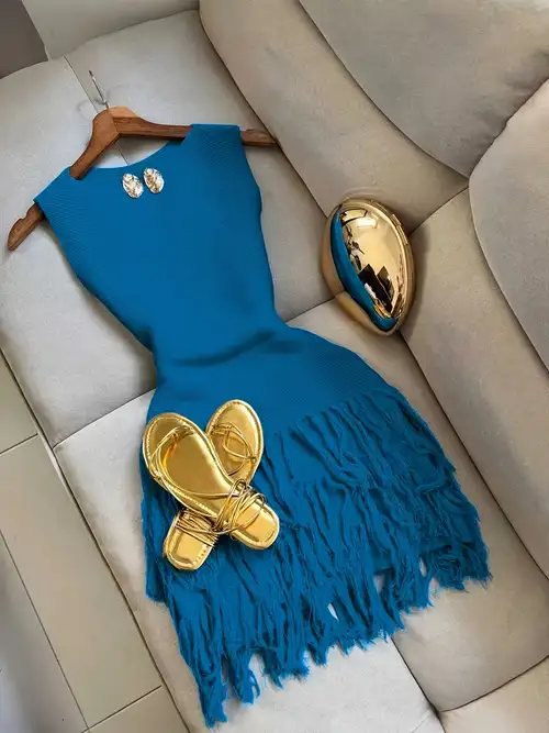 temu blue dress blue dress sold on Temu United States
