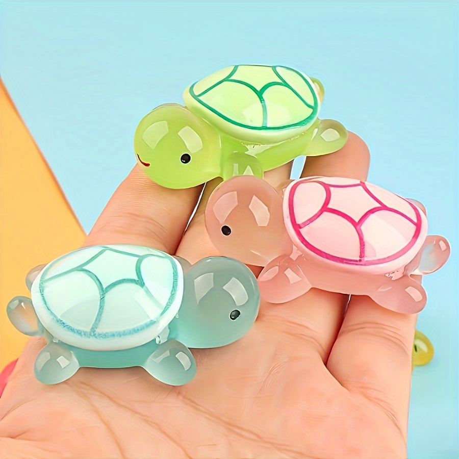 

Silicone Resin Casting Molds, Mini Turtle Shape Epoxy Molds, Diy Micro Landscape Decoration, Small Tabletop Resin Crafts - Set Of Multiple Pieces