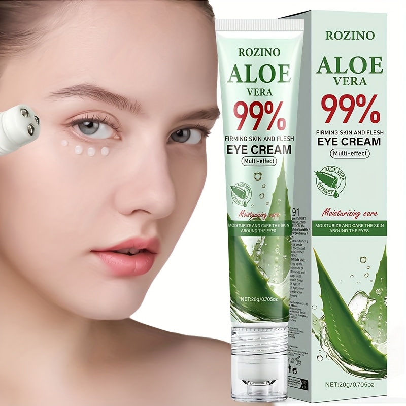 * And Firming Aloe Vera Eye Cream, Containing Hyaluronic Acid And Retinol,  Suitable for Puffiness And Dark Circles, Improving The * of Dark, Making  The Skin Around * More Delicate And Firm