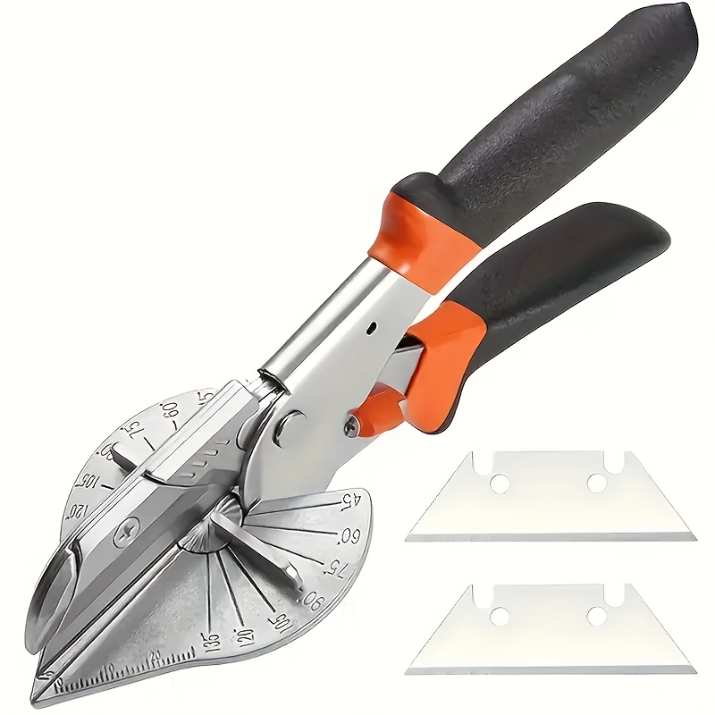 1pc Cortador Multifuncional con Ángulo de 45 Grados, Herramienta para Despeilar Cable, Alicates Plegables de 90 Grados para Proyectos de Carpintería y Eléctricos - Ergonómico, Estructura de Metal, Sin Necesidad de Energía, Herramienta para Carpintería/Cortar
