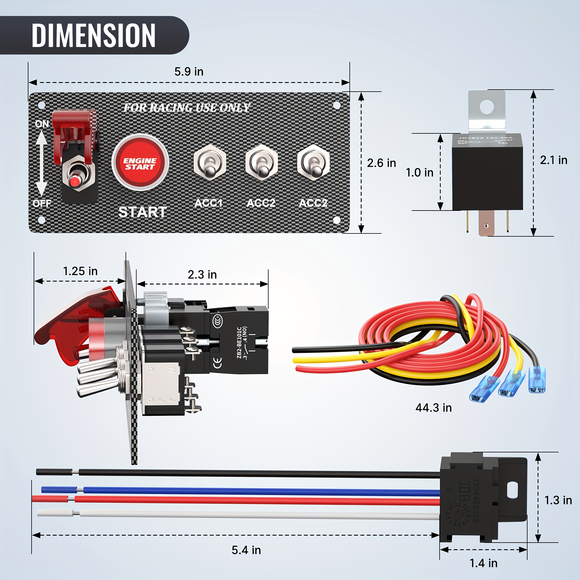 switch panel sold on Temu Australia
