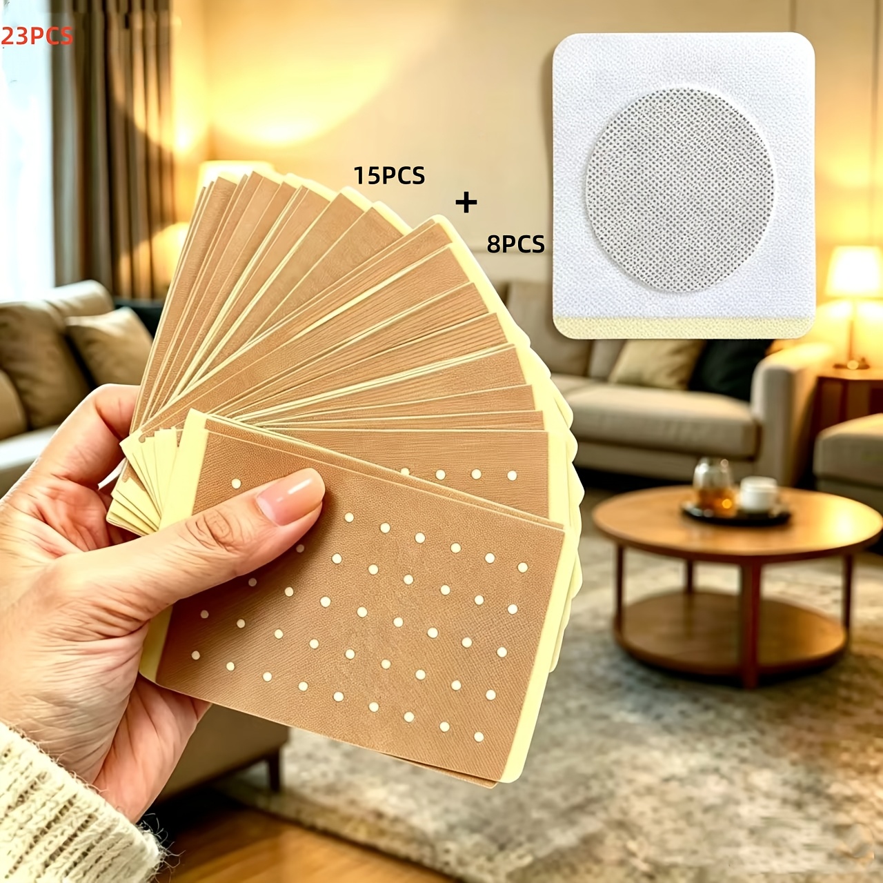 Image of 23pcs Mixed Sports Tape, Suitable For Use On The Neck, Shoulders, Back, And Knees. Ideal For Outdoor Activities, Cycling, Office Work, And Home Use. Provides Abrasion Protection.