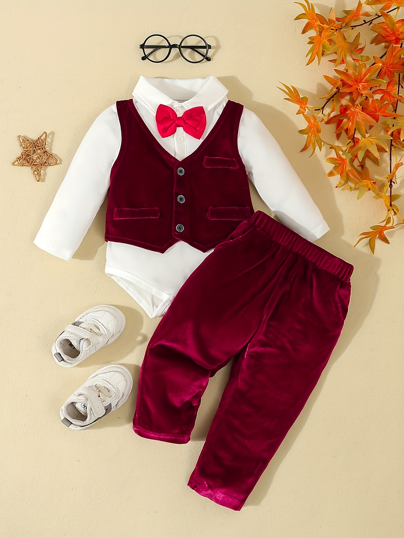 spring autumn gentleman dress suit baby boys long sleeved Temu
