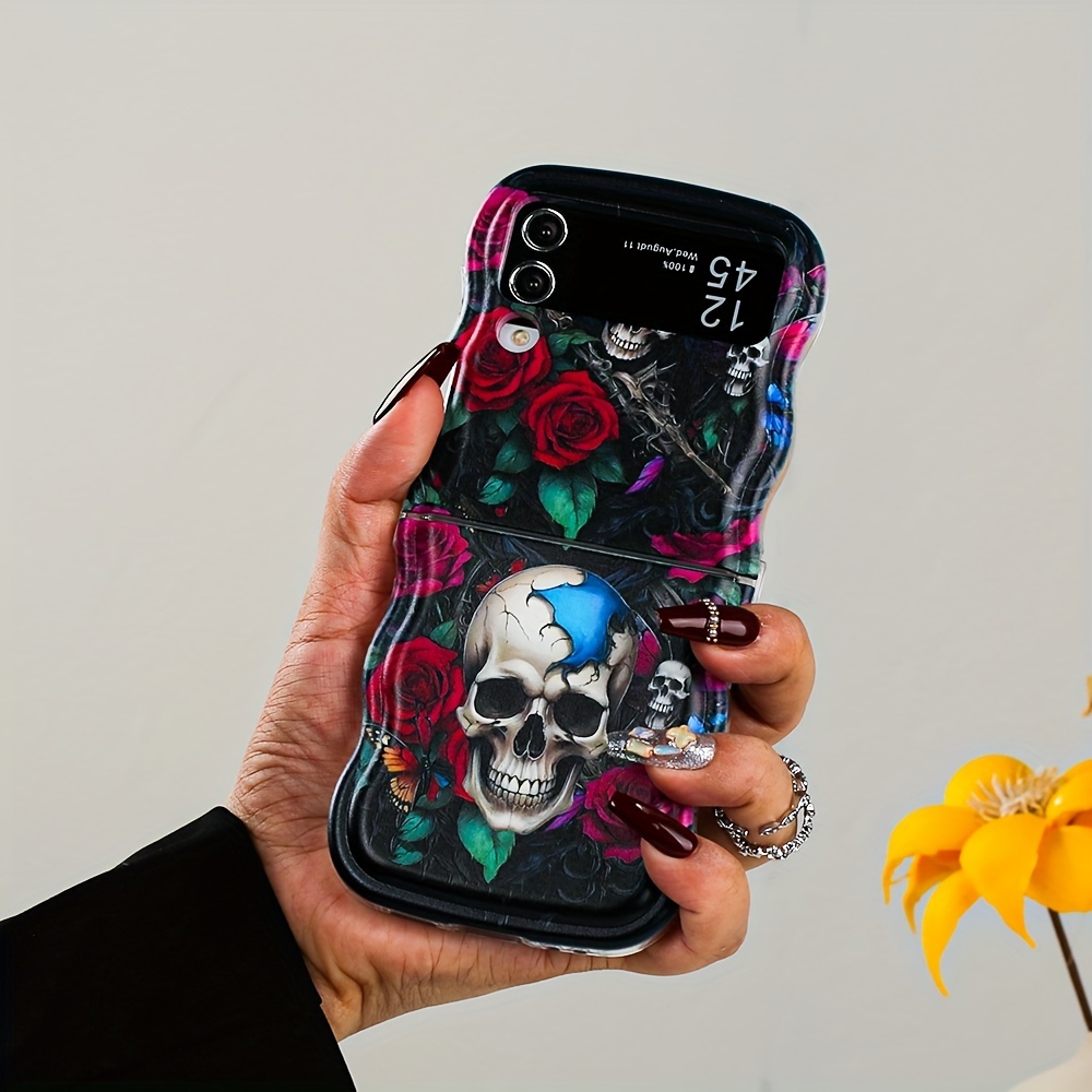 

-fall Painted Suitable For Zflip3/4/5/ Tpu Phone