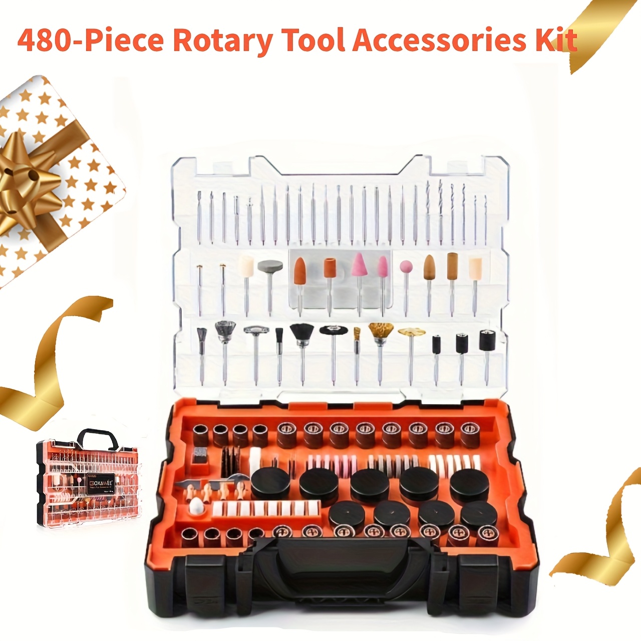 

Shawty 480pcs Tool Accessories Kit, Universal For Diy Projects, Metal , & , No Required, Battery-free, Set