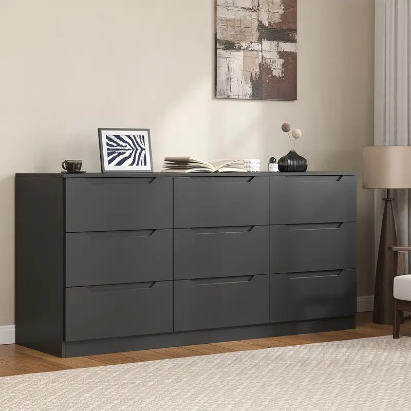 YITAHOME Commode avec 9 tiroirs Tour de Rangement en Tissu YITAHOME Commode avec 9 tiroirs Tour de Rangement en Tissu