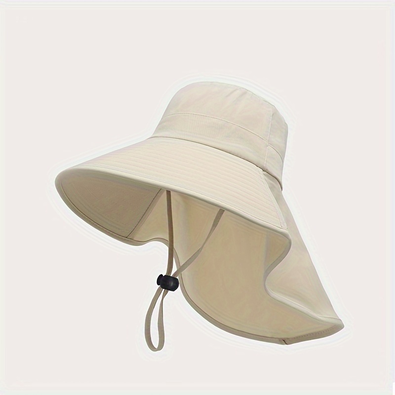 

Wide Brim Viscose Sun Hat For Women, Providing Uv Protection For The Neck And Face, Suitable For Women Climbing Fishing