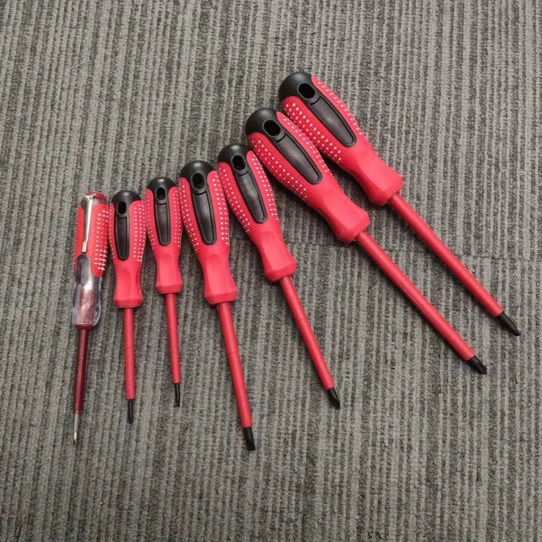 7pcs screwdriver set durable metal   hand tools suitable for home use essential precision repair tool kit battery free Product details 8