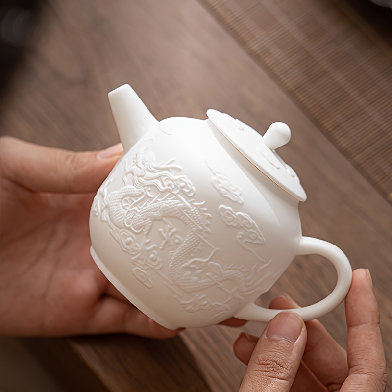 Chinese Style Sheep Porcelain Teapot Vegetal Temu