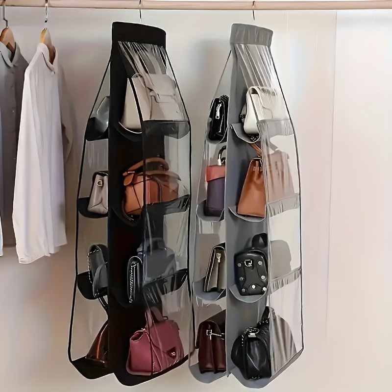 

Space-saving Multi-layer Hanging Storage Bag For Women - Dustproof, 360° Rotating Organizer For Wardrobe