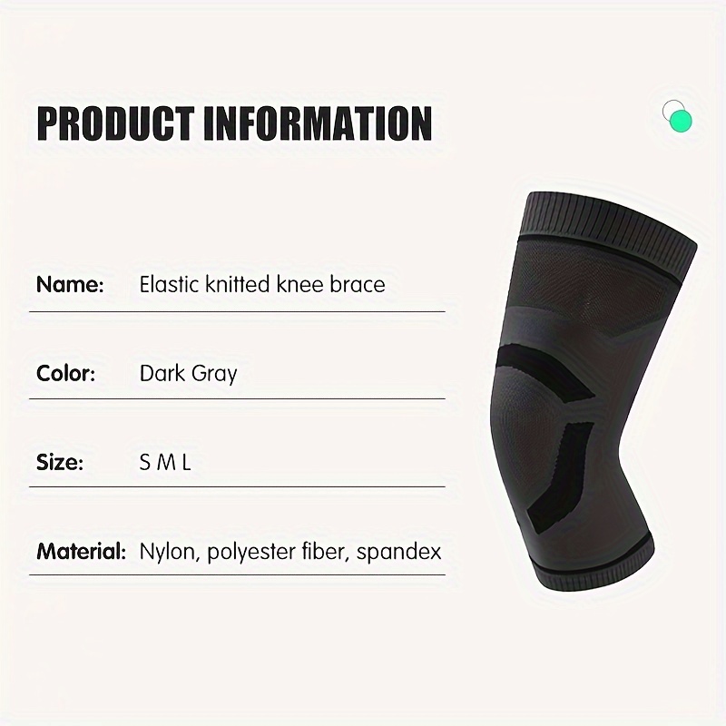 2pcs Ultra-Thin Breathable Knee Support Sleeves for Men And Women, Unisex Warm And Comfortable Compression Knee Brace, Comfortable And High Elastic Knee Support, Two Colors Available, Perfect Gift for Family And Friends, Suitable for Day&Night Use