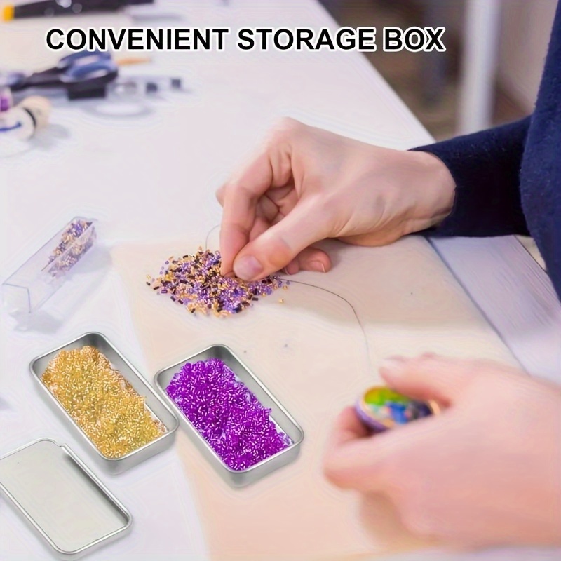Iron Box With Large Capacity Convenient Storage Storage Boxes And Storage  Boxes Hairpin Jewelry Small Iron Box Storage Box