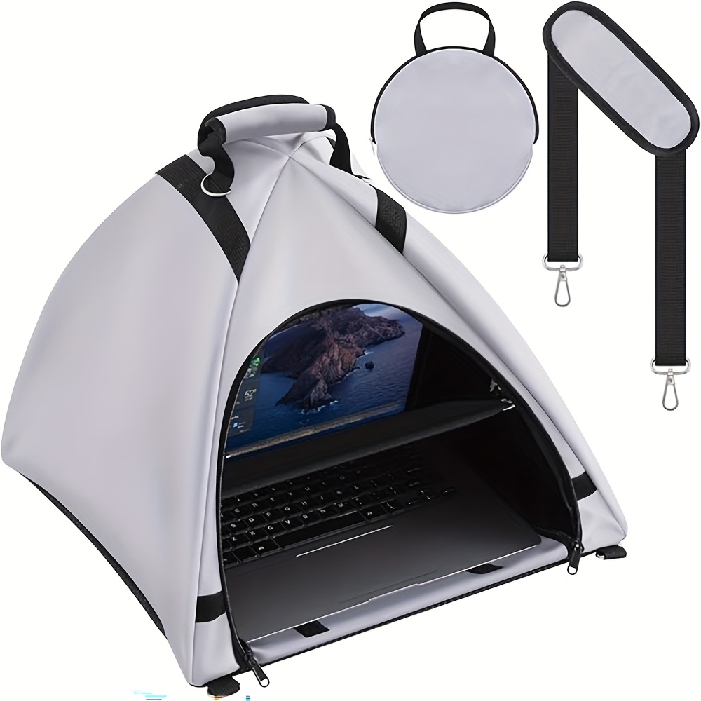 E-shop Computer-Sonnenschutz-Zelt, Lichtschutz-Abdeckung für Laptop, Multifunktionale Notebook-Tasche
