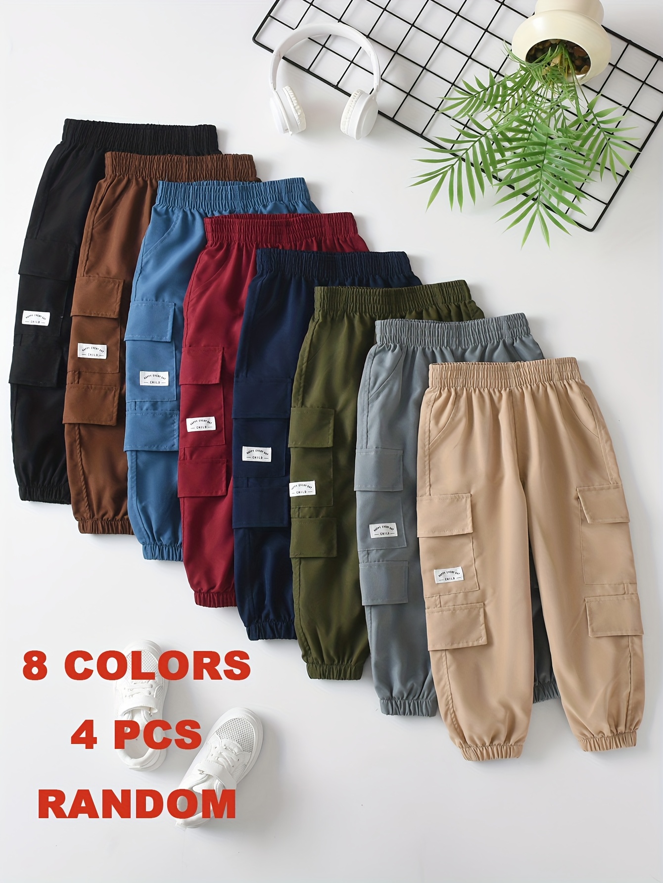 boys trousers sold on Temu United States
