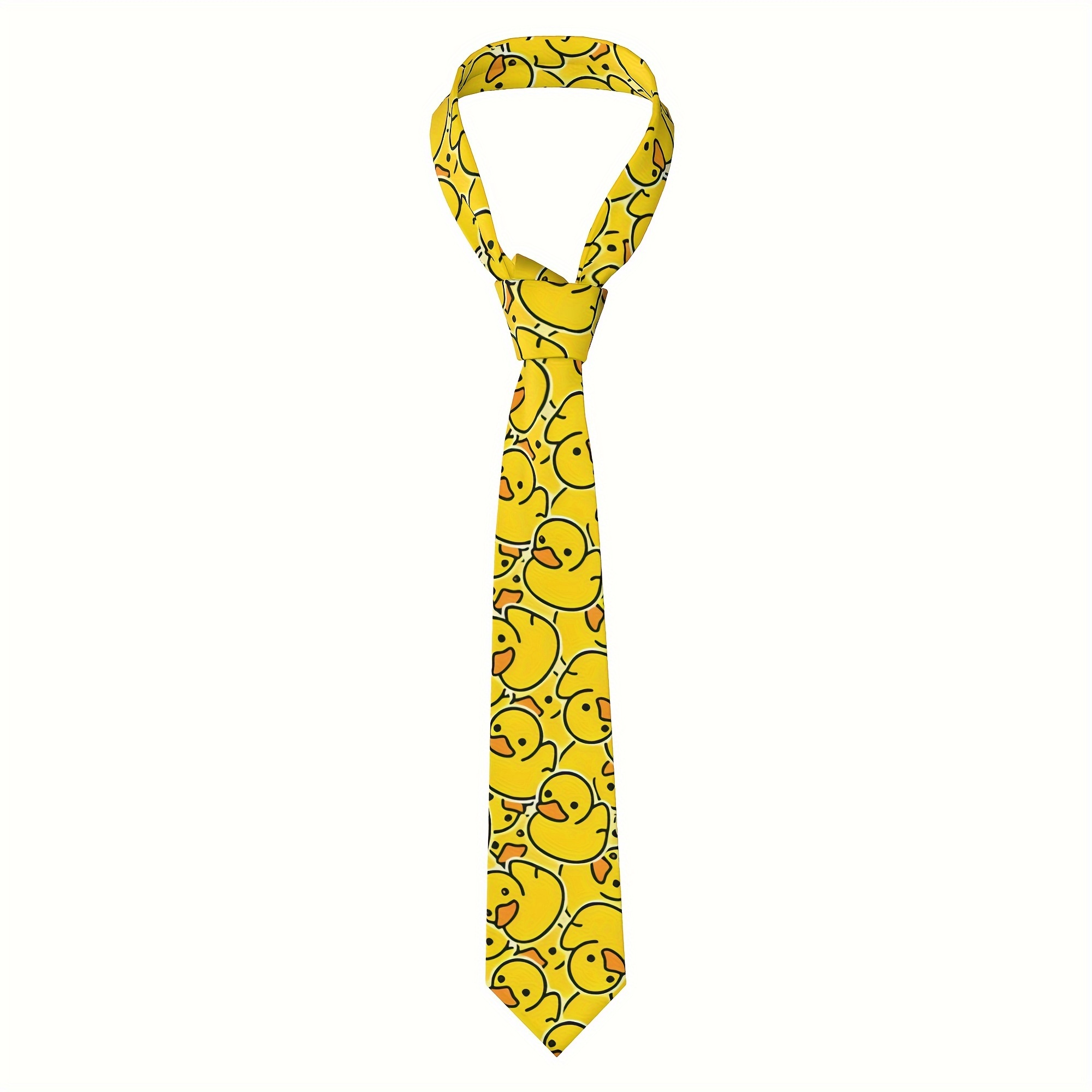 

Funky Print Men's Tie - Polyester, Woven Design | Novelty Shirt Accessory