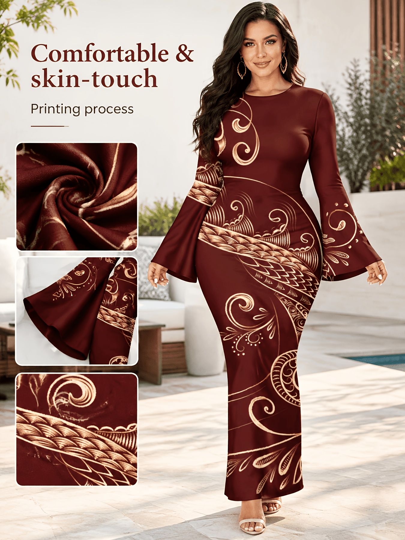 african clothes sold on Temu United States