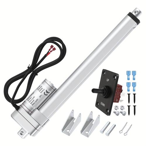 12v 3000n 660lbs linear actuator 12 12v 5mm s actuator with controller powerful quiet reliable for in homes outdoors and rv