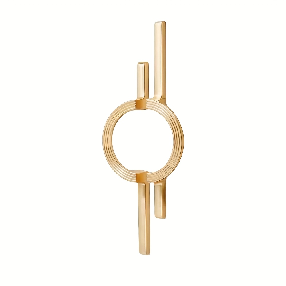 Image of 2 Metal Drawer Handles, Stylish Pulls, Suitable For Wardrobes, Dressers, And Kitchen Cabinets, Furniture Hardware Accessories