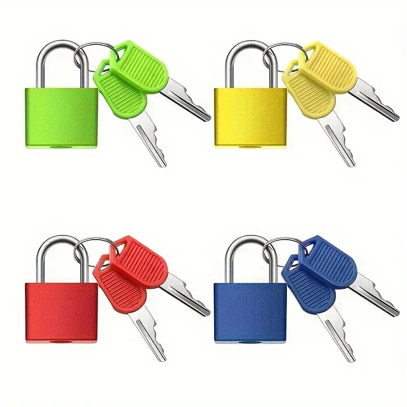 1pc suitcase lock with key metal hanging lock luggage hanging lock multi hanging lock school gym key hanging lock details 23