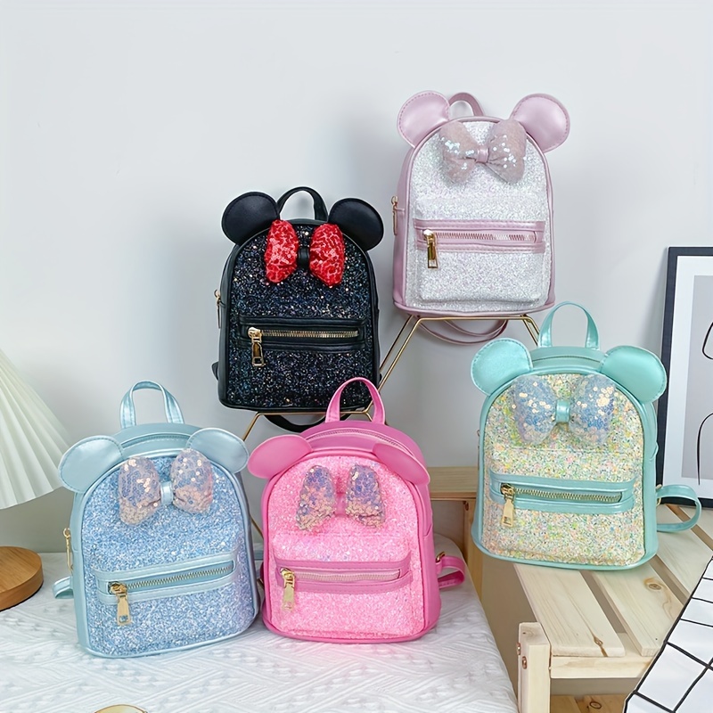 Pack ahorro colegio para niña rosa con mochila de cisne personalizada.