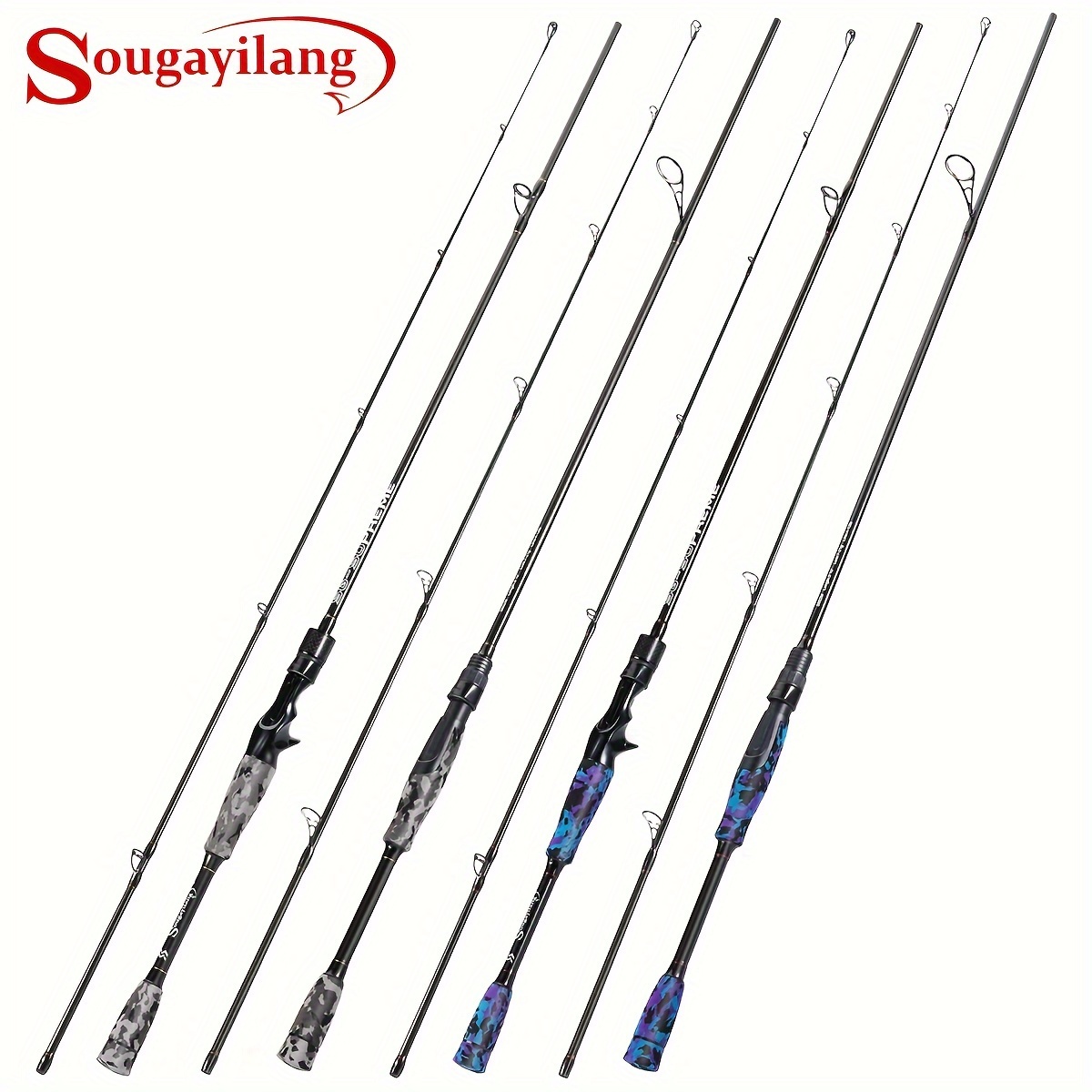 Sougayilang Fishing Rod Composite Graphite Fiberglass Blanks - Temu