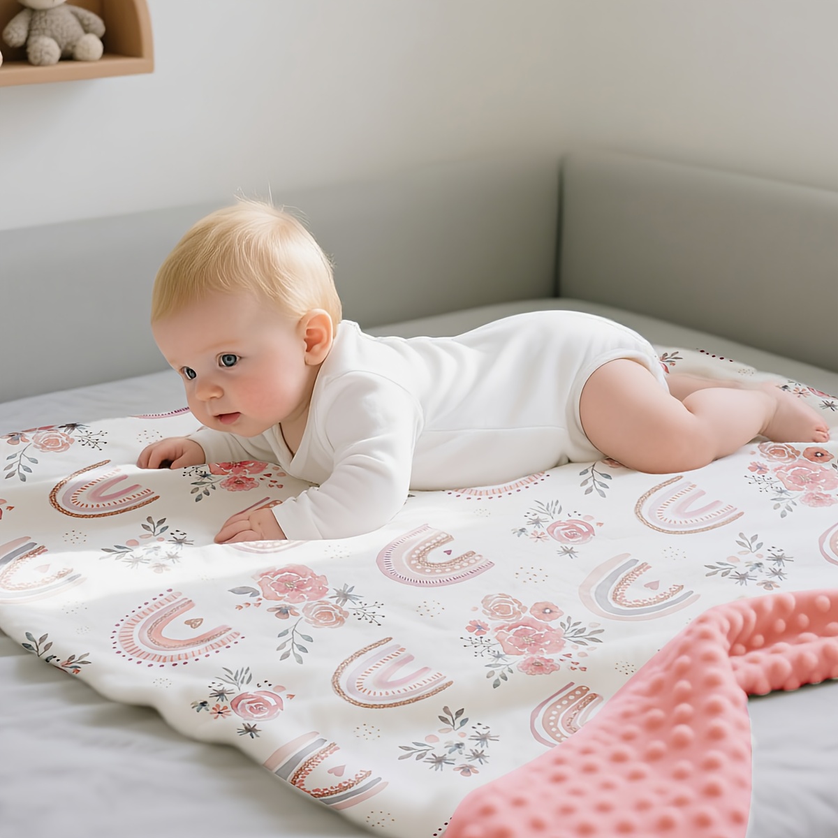 1 Blanket Ideal For Toddlers, Featuring Soft And Comfortable Themed Design. This Blanket Makes A Perfect Gift For Holiday Memories, Suitable For