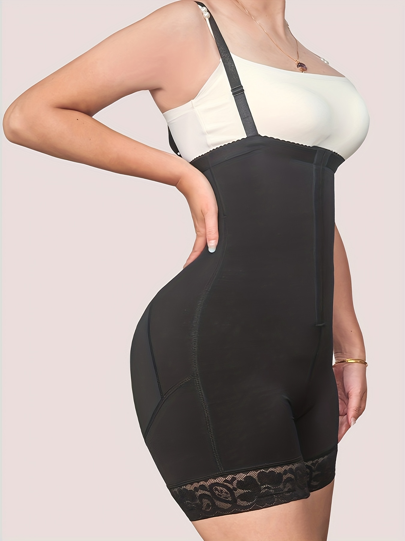 1 pieza faja ajustable negra mujer faja moldeadora mujer - Temu