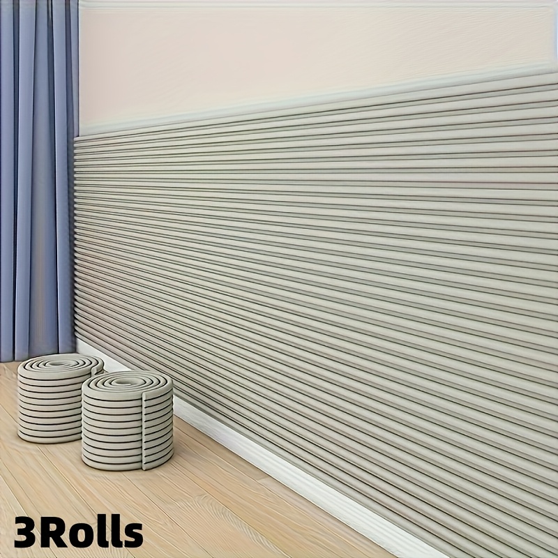 TEMU Bandes de protection d'angle de sécurité auto-adhésives - Multifonctionnelles, dispositifs de protection d'arrêt de mur et de bord de meuble