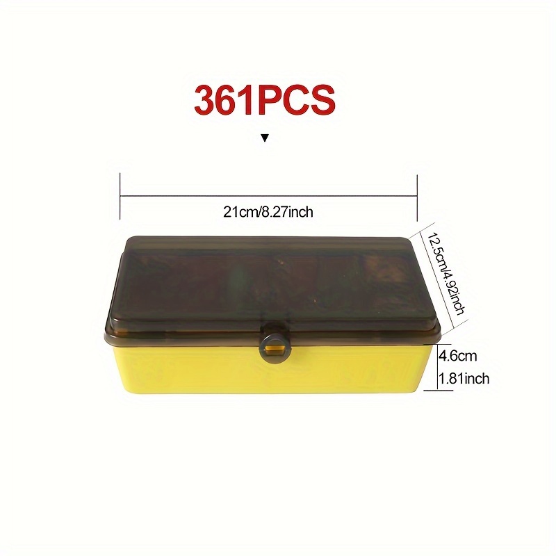 Diverse lure types and jig heads