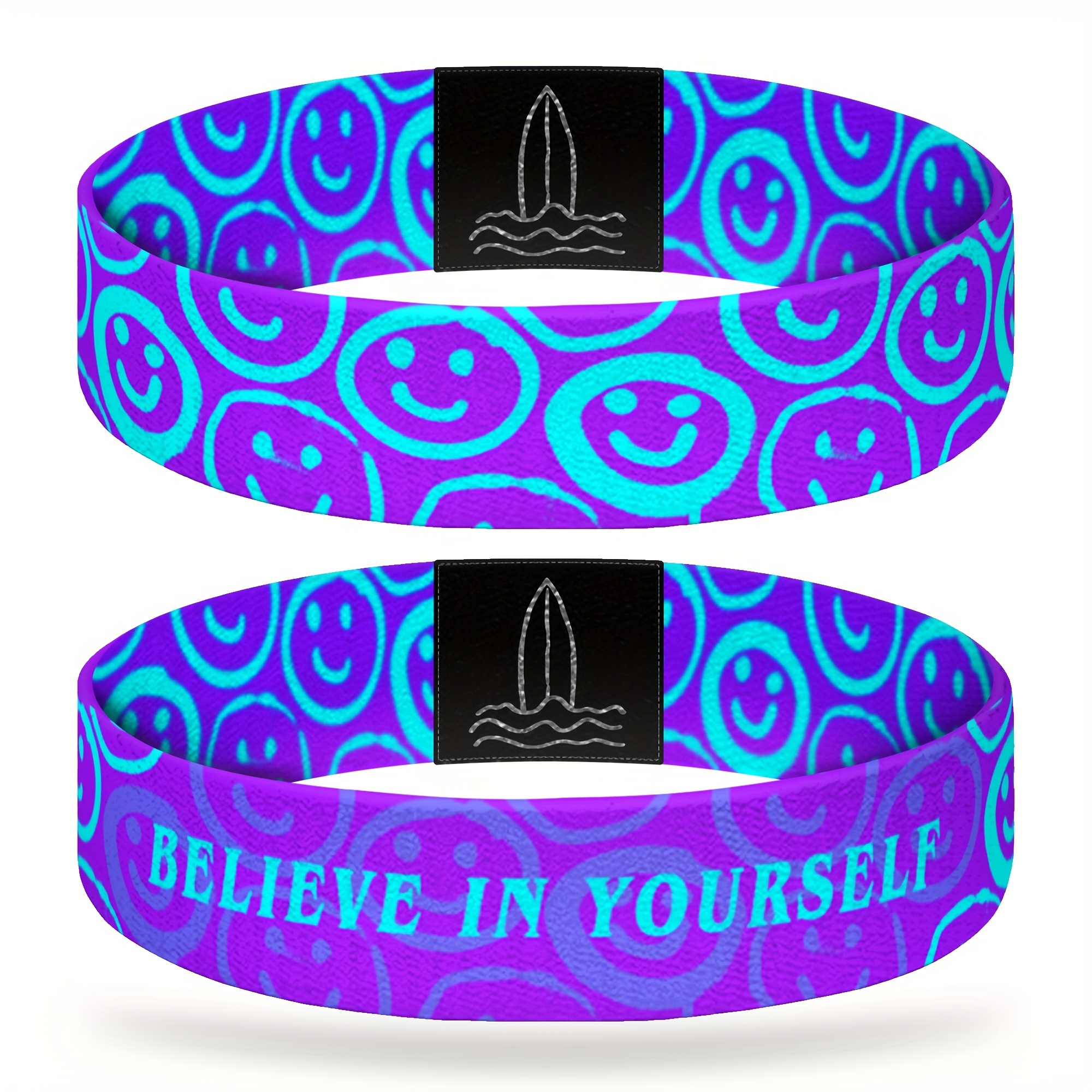 TEMU 1 pieza de una pulsera elástica, un brazalete elástico con una , una pulsera de surf, una pulsera deportiva, un regalo para hombres y mujeres de