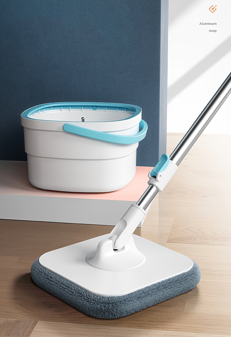 2024 premium rotating mop system with easy clean water   bucket hands free washing for effortless cleaning of floors walls more lazy dirt   details 0