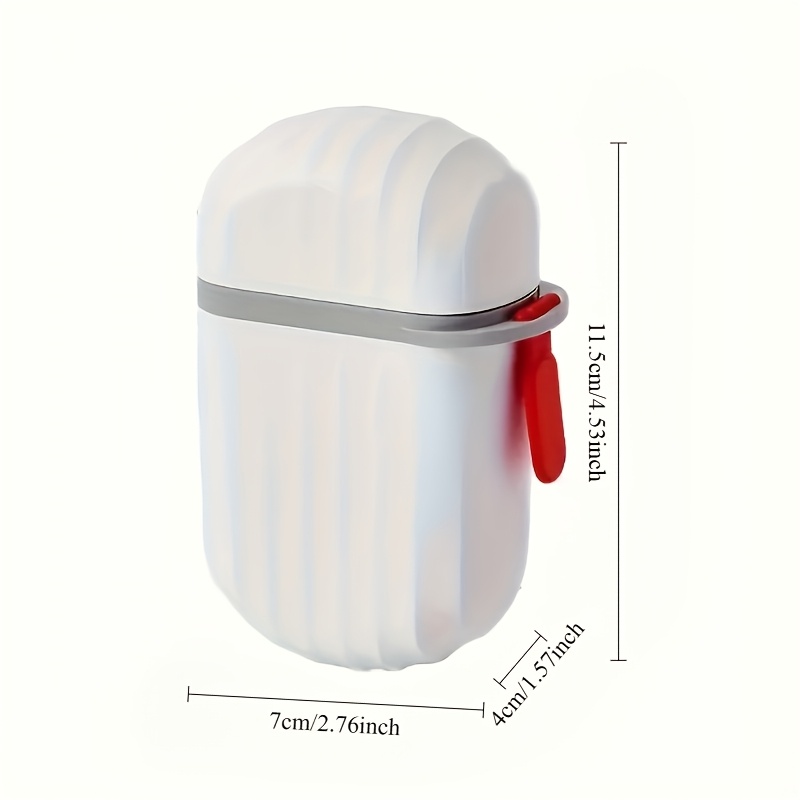 Image of 1pc Easy And Stylish Travel Soap Box, Portable Cosmetics Container, Suitable For Outdoor Hiking And Camping, Men's Swimming Soap Box