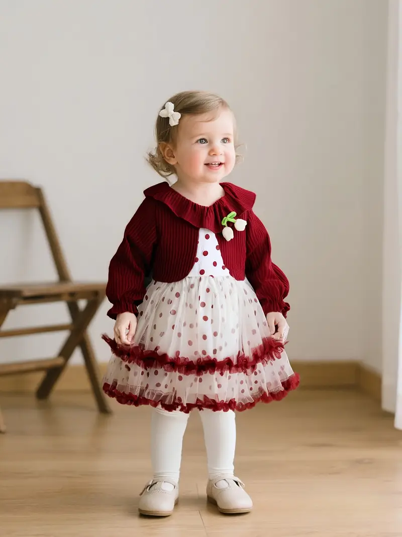baby girl princess dress red long sleeve cardigan flared - Temu Kuwait baby girl princess dress red long sleeve cardigan flared - Temu Kuwait