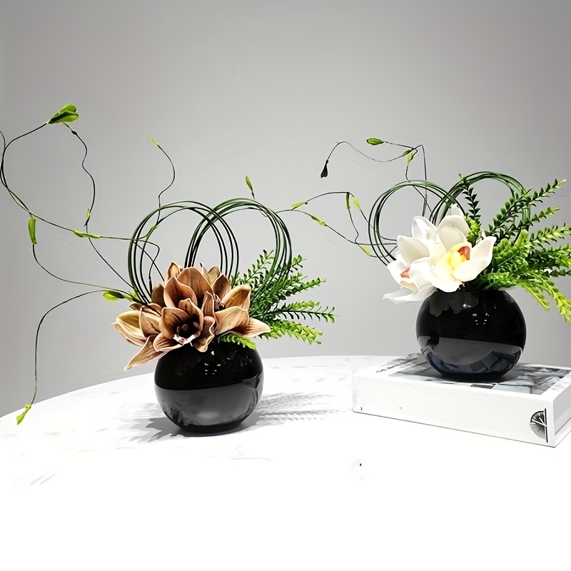 wassergläser set Happy Home Geriffelte Gläser | Trinkgläser 4 Stück | Mundgeblasen & Handgefertigt | 280 ml | Ripple Glas | Matcha Gläser aus klarem Glas Durchgefärbte Kerzen Altrosa 50x100mm