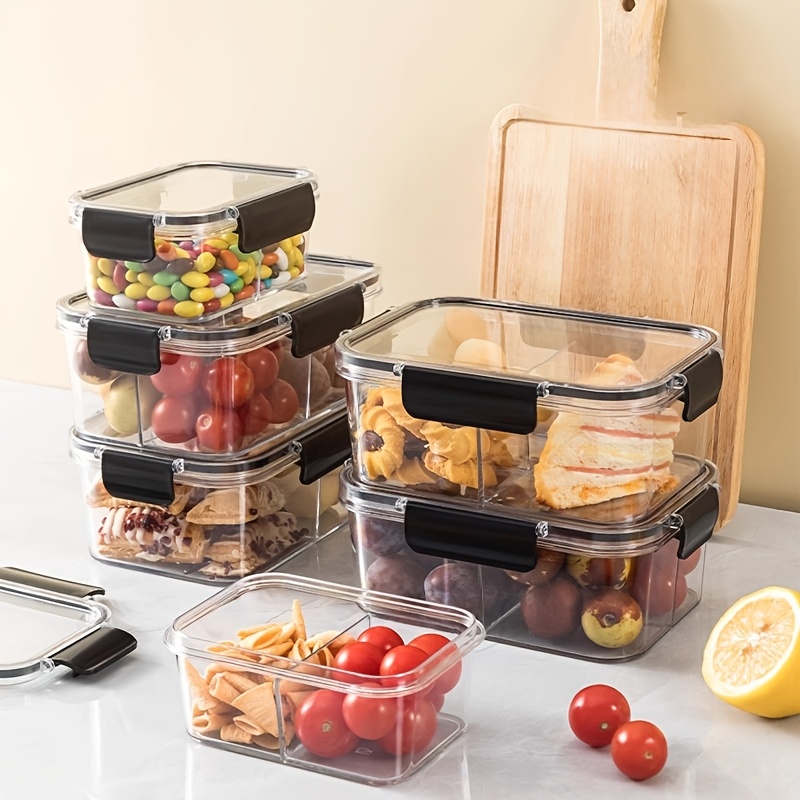 

4pcs 16oz Storage Containers With - Bpa-free, Leakproof For Meat, Vegetables, Fruits & Salads - Kitchen Organization, Home, Office, School, And Outdoor Picnics