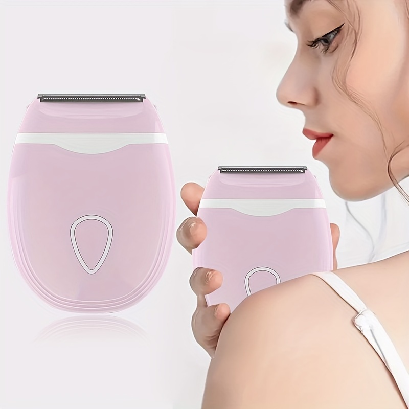 

Painless Electric Hair Remover For Women, Multifunctional Full Body & Bikini Shaver, Dry & Wet Use, Battery Operated, Portable Epilator (without Battery)