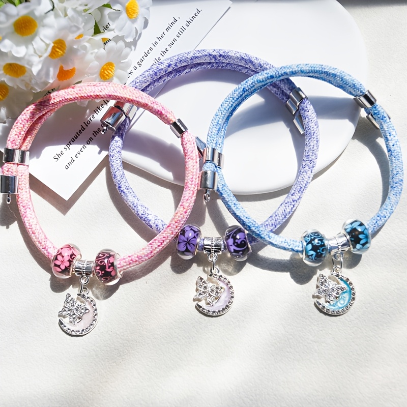 Lightweight Moon & Butterfly Pet Collar for Small Dogs & Cats